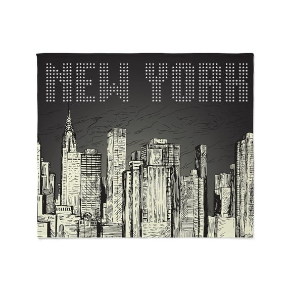 CafePress - New York City Throw Blanket - Soft Fleece Throw Blanket, 50"x60" for All Ages