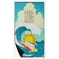thumbnail image 2 of Surfer Dog Cream Labrador Retriever Premium Beach Towel 30 in x 60 in, 2 of 2