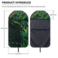 thumbnail image 6 of Garronmavis 1 PC Multi-Functional Waterproof Front Car Seat Towel Cover, Sweat-Proof Easy Installation Seat Protector, Universal Fit for Cars SUV Trucks Sedan Van for Gym Workout Hiking Running, 6 of 8