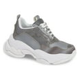 thumbnail image 1 of Jeffrey Campbell Lo-Fi Sneaker, Grey Reflective Combo Fabric (7), 1 of 7