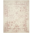 thumbnail image 3 of SAFAVIEH Adirondack Wyatt Traditional Distressed Area Rug, Ivory/Rose, 9' x 12' - Large - Transitional Modern Design, Ivory & Rose, Ideal for Living Room, Bedroom, Dining Space, 3 of 13