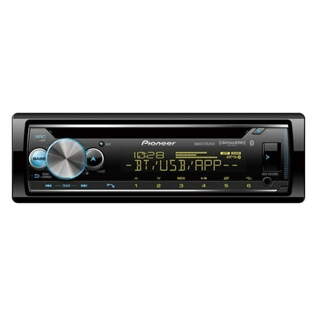 DEH-S6120BS Pioneer CD Bluetooth Receiver with SmartSnyc and XM SIRIUS (Best Rap Station On Sirius Xm)
