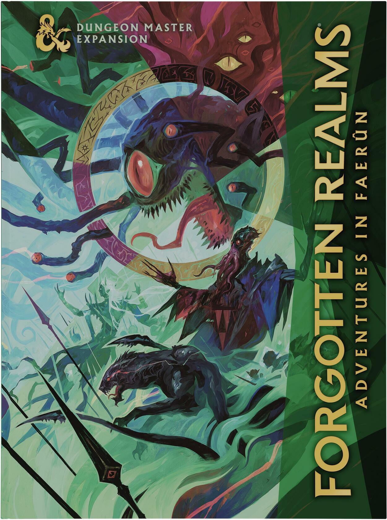 Dungeons & Dragons Forgetten Realms Adventures in Faerun Hardcover Book [Alternate Cover]