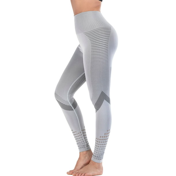 Lelinta Junior's High Waist Compression Tummy Control Yoga Pants