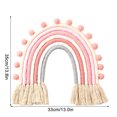 thumbnail image 2 of Tapiz para colgar en la pared, tapiz en forma de arcoíris, decoración de pared de felpa para sala de estar, 7 hilos, tipo 6 Eigraketly LF0228-06B, 2 of 6