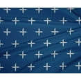 thumbnail image 4 of oneOone Polyester Lycra Fabric Plus Sign Kasuri Print Fabric BTY 56 Inch Wide, 4 of 4