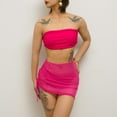 thumbnail image 1 of Trajes de baño para mujer, moda, cómodo, estampado, bikini, traje de baño de color liso para mujer, conjuntos de bikinis, trajes de baño de 3 piezas para mujer, 1 of 5