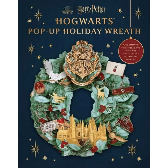 Reinhart Pop-Up Studio Harry Potter: Hogwarts Pop-Up Holiday Wreath, (Hardcover)