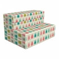 thumbnail image 1 of Cat Foldable Mattress, Happy Surprised Kittens Fish, 74.8" x 35.4", Blush Seafoam, by Ambesonne, 1 of 6