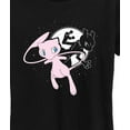 thumbnail image 3 of Pokémon - Mew and Mewtwo -  Women's Short Sleeve Graphic T-Shirt, 3 of 5