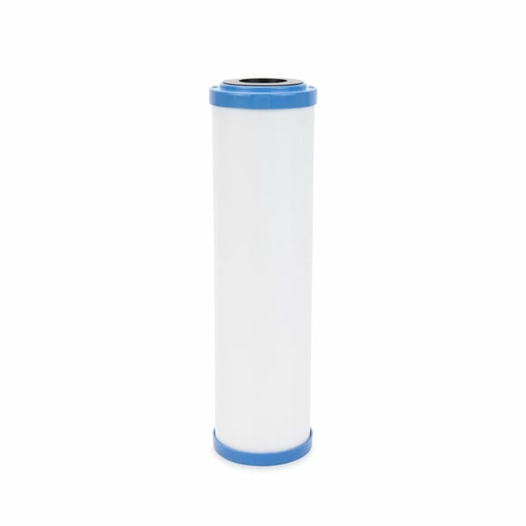 Camco Camper/RV Premium Replacement Cartridge for Inline Water Filter - Fits EVO RV Water Filter Housing - Premium Carbon Absorbs Harmful Compounds &