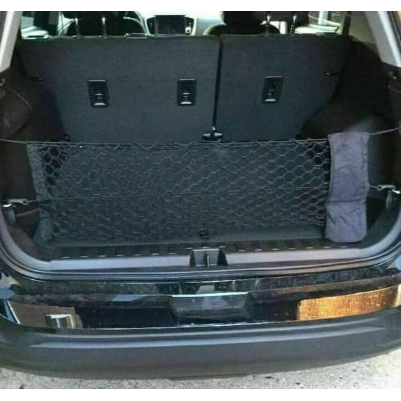 EACCESSORIES EA Trunk Organizer Cargo Net for BUICK ENVISION 2016-2020 – Envelope Style Cargo Net – Premium Mesh Car Trunk Organizer Vehicle Carrier Storage – Compatible BUICK ENVISION 2016-2020