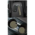 thumbnail image 3 of Qpednta 15Pcs Dark Camo Bow Seat Covers Set with Steering Wheel Cover, Includes Seat Belt Pads, Trash Can, Air Vent Pouch, Rear View Mirror Cover, Coasters, Keychain, Universal Fit, Accessories, 3 of 7