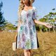 thumbnail image 4 of Vestido de manga corta con diseño de célula, mitocondria, ADN, orgánulo y metabolismo, estilo coreano, para fiesta de graduación, ropa de mujer., 4 of 7