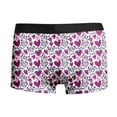 thumbnail image 4 of Yuncity Mens Valentines Day Boxer Briefs Underwear Funny Lips Print Soft Underpants Purple L, 4 of 5