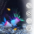 thumbnail image 4 of Accesorios Artificiales de Coral Fluorescente para Acuario de Bargains Únicos con Efecto Brillante Vibrante para Decoraciones de Tanque de Peces Púrpura Azul, 4 of 7
