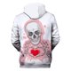 thumbnail image 3 of Suéter holgado de manga larga con capucha y estampado de moda para el día de San Valentín para hombres y mujeres, 3 of 3