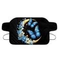 thumbnail image 6 of FORUDESIGNS Butterfly Flower Moon Pattern Car Windshield Cover for Ice and Snow, Upgraded Thicken Auto Waterproof Frost Cover Automotive Windshield Protector Car Accessories for All Weather, 6 of 6