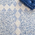 thumbnail image 6 of SAFAVIEH Natura Raleigh Geometric Area Rug, Blue/Ivory, 4' x 6', 6 of 8