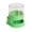 Green, variant on Novamily Reptile Automatic Water Dispenser-Bearded Dragon Water Bowl - Small Water Dish for Tortoise - Bowls for Reptiles & Amphibians (Yellow)