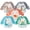Animal, variant on MALLMALL6 Dinosaur Unisex Baby Bib, 5 Piece Waterproof Polyester Bib Set, Newborn