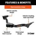 thumbnail image 2 of CURT Class 4 Trailer Hitch & Towing Parts & Sets 10000 LBS Towing Capacity for ford F150, 2 of 5