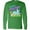 Kelly Green, variant on Inktastic Happy Easter Blue Bunny and Eggs in Grass Long Sleeve T-Shirt
