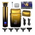 thumbnail image 3 of Professional Hair Clippers Barber Machine Set Km-2131 Barbers Electric Shavers Barber Machine Hair Trimmers Clipper Set, 3 of 7