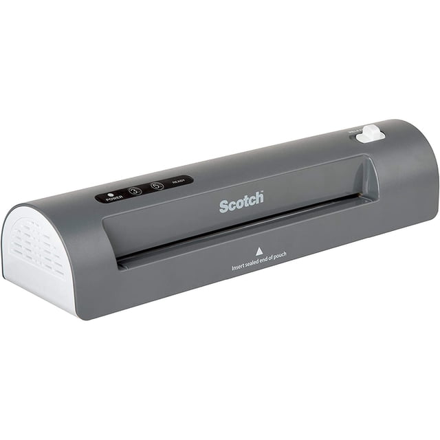 Laminador térmico Scotch TL901X-20 con 20 bolsas de 23 cm, color gris