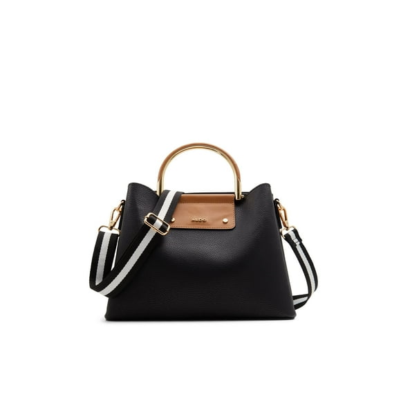 Bolso tipo cartera ALDO Sloana negro multisintético para mujer