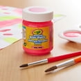 thumbnail image 2 of Crayola Neon Washable Kids' Paint, 2oz., 12 Pack, 2 of 2