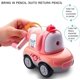 thumbnail image 4 of Pencil Sharpener, Cute Manual Pencil sharpeners for Kids, Sharpener for Eyeliner Pencil, Office Colored Pencils Sharpener, Artist Pencil Sharpener, Gi, 4 of 5