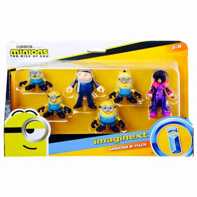 Details about / Imaginext Minions The Rise of Gru Double Pack Figure Lot of 3 Stuart Bob Otto