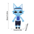 thumbnail image 2 of Animal Hospital Cartoon Plush Dolls Game Character Soft Stuffed Figures Creepy Cute Plushie for Fans Collection Home Decoration, 2 of 2