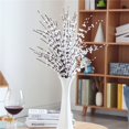 thumbnail image 3 of VANTREE 6 flores artificiales de jazm&iacute;n, 29.5 pulgadas de largo de flores falsas, flores artificiales blancas para decoraci&oacute;n, relleno de jarr&oacute;n para granj VANTREE NA, 3 of 6