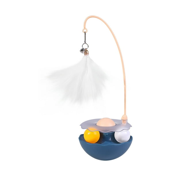 Decoración del hogar, decoración de habitaciones, decoración de paredes, juguetes para gatos, 4 en 1, interactivos, para gatos de interior, pelotas de seguimiento con bolas, pelotas de menta para el c