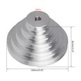thumbnail image 4 of lanema Aluminum A Type 5 Step Pagoda Pulley Wheel 150mm Outer Diameter 14mm to 28mm Bore for V-shaped Timing Belt, 4 of 14