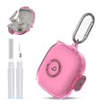 thumbnail image 1 of [Actualización De Bloqueo Seguro] Para Beats Powerbeats Pro 2 2025 Funda Con Kit De Limpieza Agentnano Funda Protectora Transparente De Tpu A Prueba De Golpes Con Estuche De Carga Beats Powerbeats Pro, 1 of 5