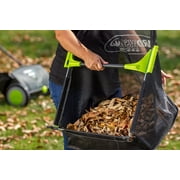 Earthwise LSW70021 21-Inch Leaf & Grass Push Lawn Sweeper, Width, Black