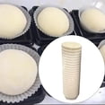 thumbnail image 3 of GUOOL 600 Pieces Baking Cups Liners Decorative Color Cupcake Paper Cake Cases for Baby white, 3 of 9
