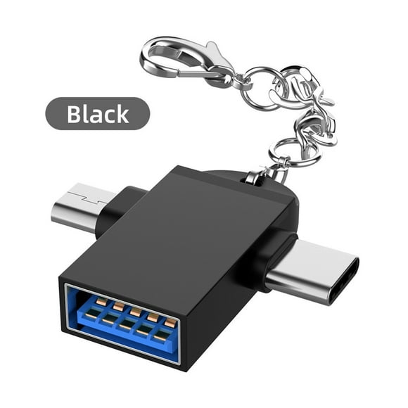 Up to 60% off Dianli 2 In 1 USB 3.0 Micro USB Type C OTG Type C Converter USB Adapter Smart Phones Up to 60% off Dianli