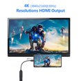 thumbnail image 5 of Adaptador USB C a HDMI, adaptador tipo C a HDMI 4K con salida de audio y video para MacBook Pro 2018/2017/2016, Samsung Note 9/S9/Note 8/S8 y más., 5 of 5