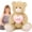 Light Brown, variant on Tezituor 36" Giant Teddy Bear Stuffed Animal Big Bear Plush with Love Heart Plush Toy