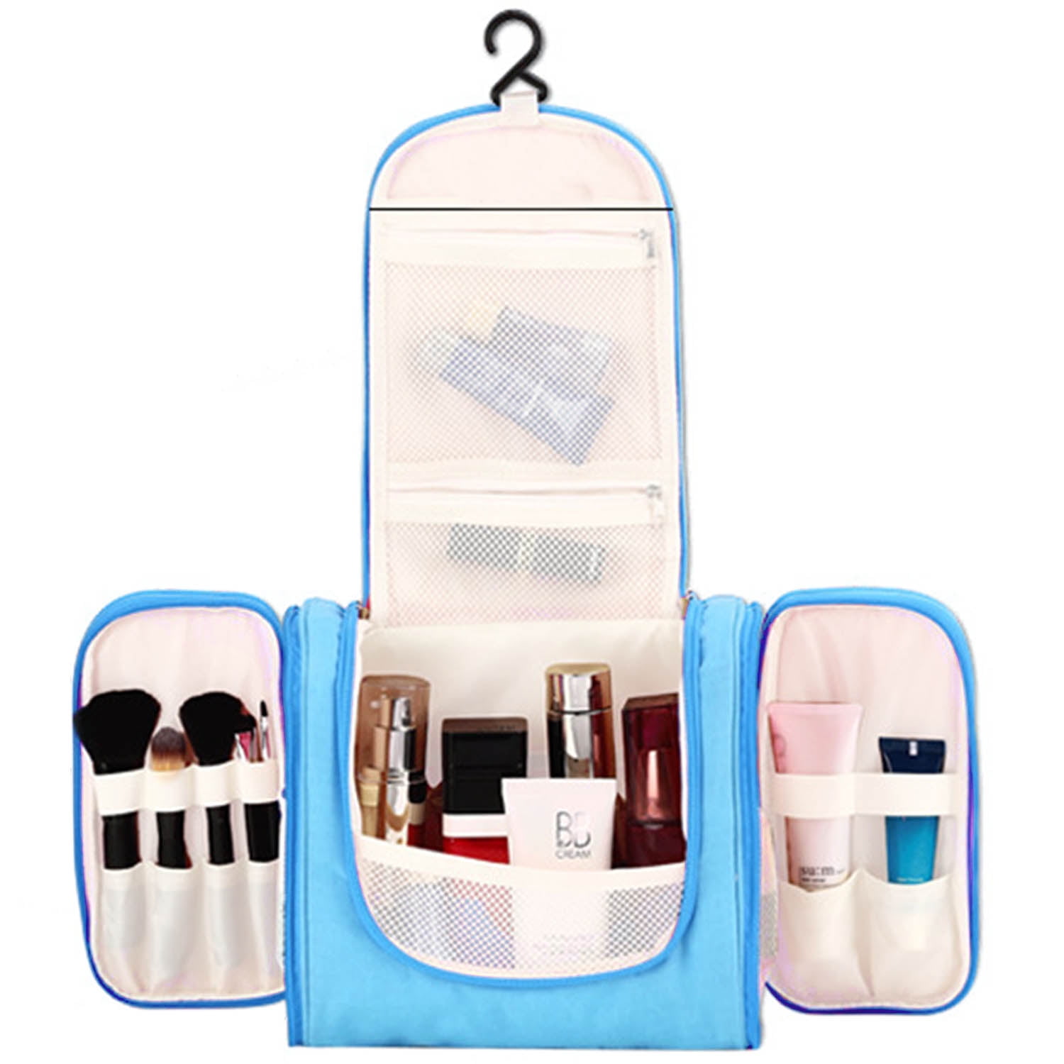 CoreLife Hanging Travel Toiletry Bag Organizer - Compact Portable ...