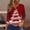 Multicolor#5, variant on Drovellove Women's V Neck Printed 3/4 Sleeve Blouse - Casual Button Down Top for Home or Office