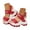 Red, variant on Women's Sport Sandals Open Toe Wedge Platform Slip on Sandal Ankle Buckle Summer Water Shoes