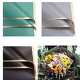 thumbnail image 5 of 20 Counts Gold Edge Flower Wrapping Paper,DIY Gift Packaging, Waterproof Floral Wrapping Paper 58*58cm, 5 of 5