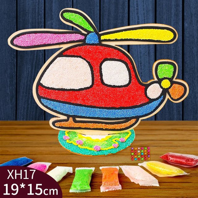 Tablero grande de Hello Kitty Sanrio Kuromi, pintura de arcilla con copos de nieve, arcilla para colorear, barro perla, rompecabezas artesanal para niños, regalo Manual para niñas