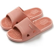 Acupressure Massage Slippers for Plantar Fasciitis for Women Acupuncture Slippers Arthritis Neuropathy Pain Relief Non-Slip Massage Sandals Women Stress Relief Gifts for Bath