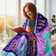 thumbnail image 5 of 9 Year Old Girl Birthday Gift Ideas Throw Blanket, 9th Birthday Gifts for Girls, Happy 9th Birthday Decorations, Best Birthday Gifts for 9 Year Old Girls Daughter Bestie Sister 50" x 60", 5 of 5